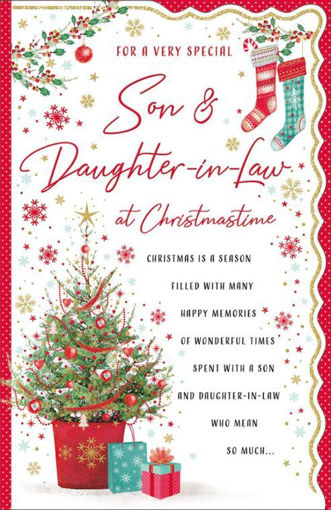 Picture of SPECIAL SON & DAUGHTER IN LAW CHRISTMAS CARD